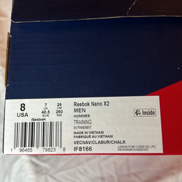 Men’s Reebok Nano X2 Training Sneakers - Picture 7 of 7
